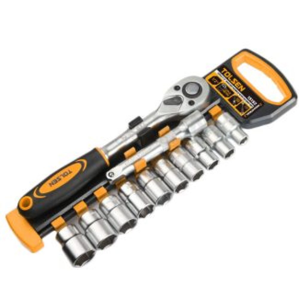 DADO JUEGO TOLSEN 1/2" 12 PIEZAS