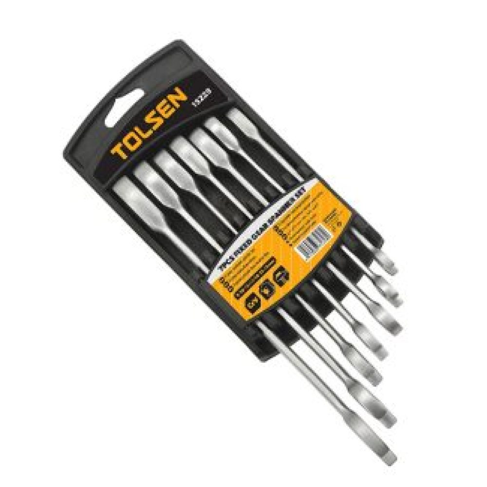 LLAVE PUNTA CORONA JUEGO 7 PIEZAS TOLSEN