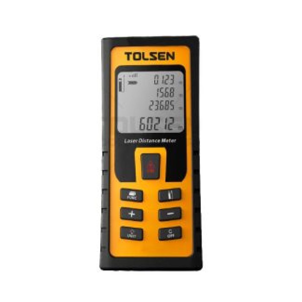 MEDIDOR LASER 80 MT TOLSEN 35071