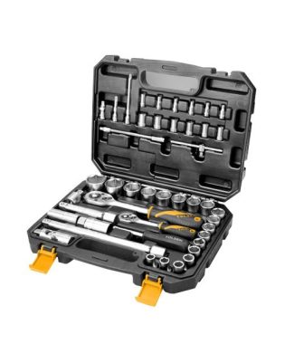 DADO JUEGO TOLSEN 1/2"1/4" 45 PZAS 15142