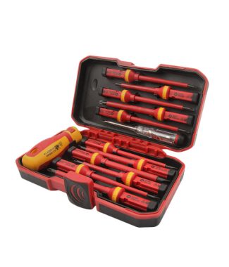 ATORNILLADOR INTERCAMBIABLE AISLADO 13 PIEZAS