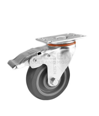 RUEDA TOLSEN GRIS B/GIRAT C/FRENO