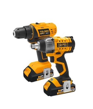 KIT TOLSEN 87240 TALADRO + LLAVE IMPACTO