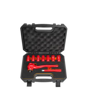 SET DADOS 1/2 TOLSEN AISLADAS 9PCS 10-19MM V82049